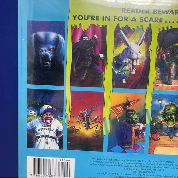 1997 Goosebumps Scholastic Calendar with Animated Images sealed - Picture 6 of 10